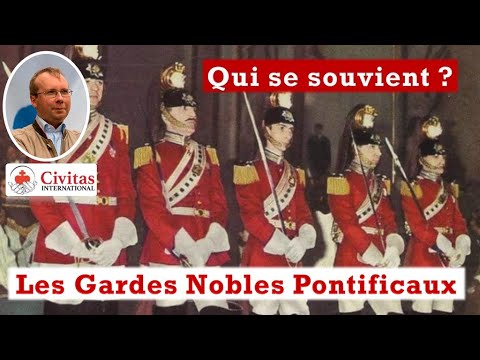 La Garde noble pontificale revit à travers le témoignage d’Alain Escada