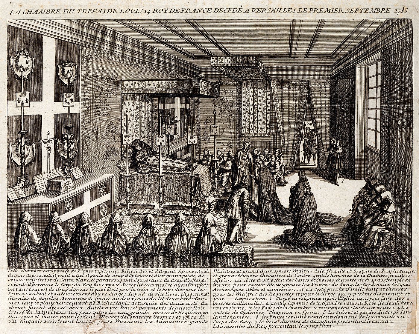 La mort de Louis XIV : un règne finit, une nation brisée